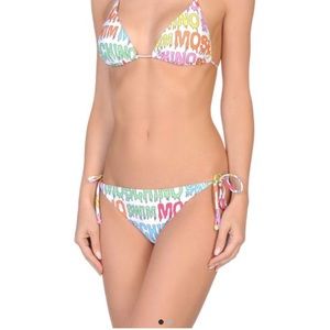 Moschino bikini and cover up skirt
